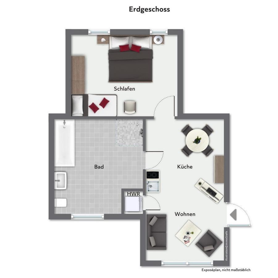 Poststrasse 32A Wohnung 01 Ostseebad Kühlungsborn Buitenkant foto